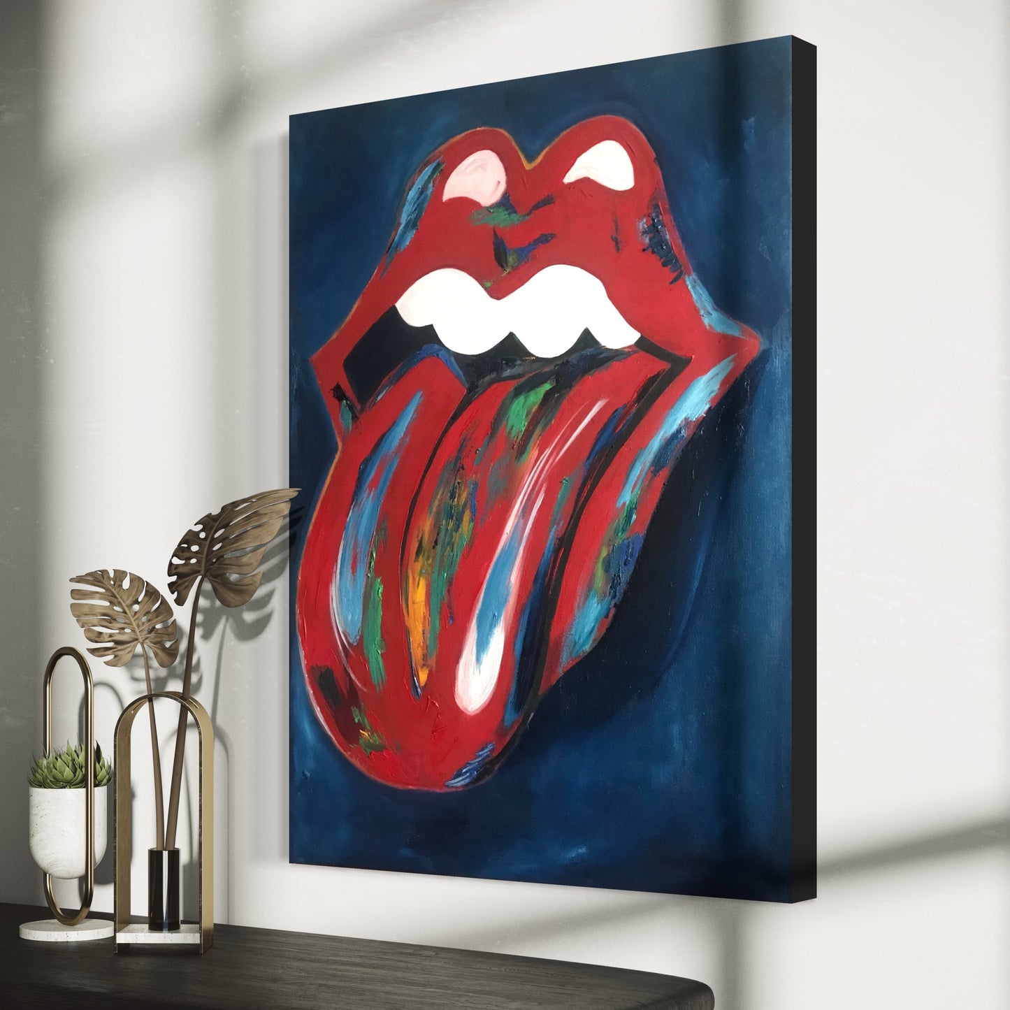 Vivid Expression - Original Oil Painting by Kade Thamonpun | 60x80cm | Gallery Wrapped