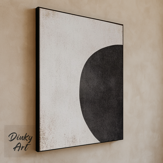 Minimalist Brown Tone Hand-Painted Art | Custom Sizes | Commission Available