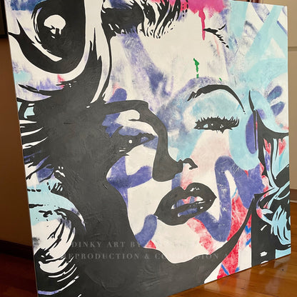 Marilyn Monroe Pop Art Painting Hand-Painted Masterpiece