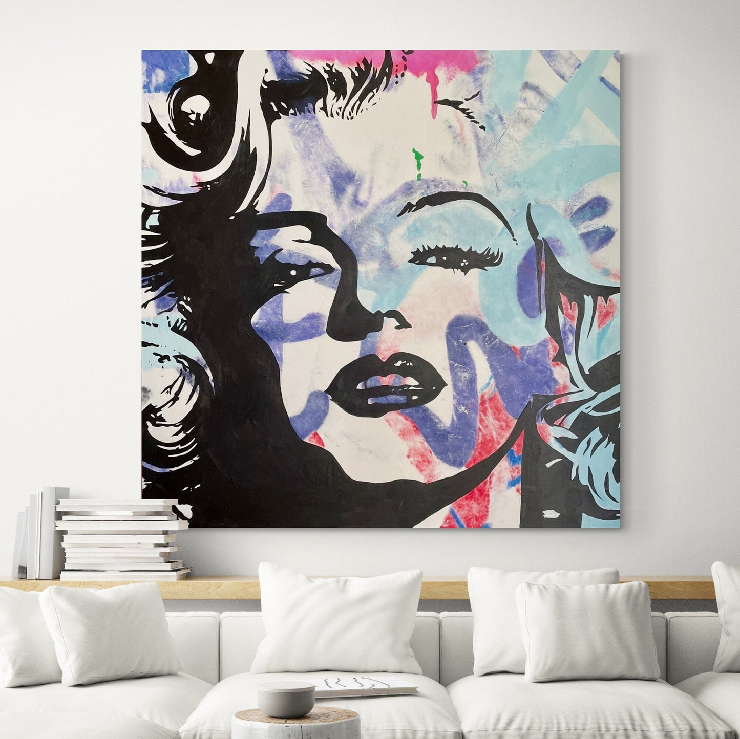 Marilyn Monroe Pop Art Painting Hand-Painted Masterpiece