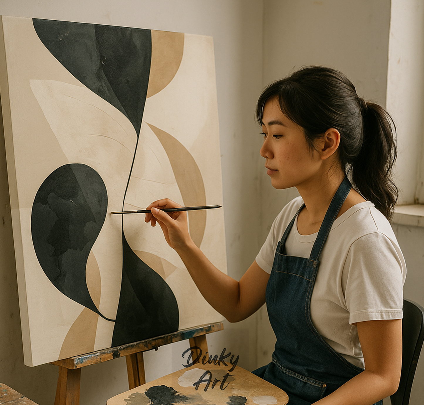 Modern Neutral Abstract I
