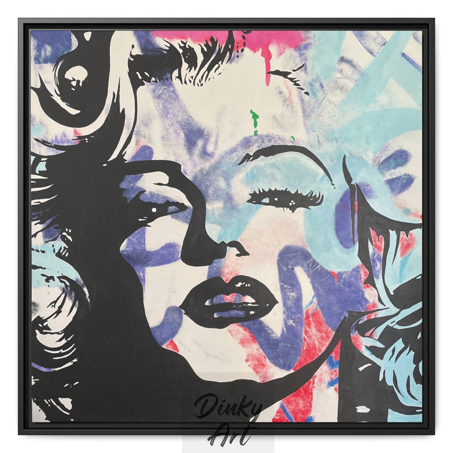 Marilyn Monroe Pop Art Painting Hand-Painted Masterpiece